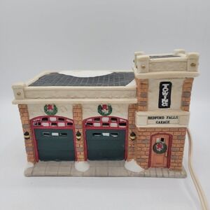 A Wonderful Life Holiday Village The Bedford Falls Garage Lighted Works